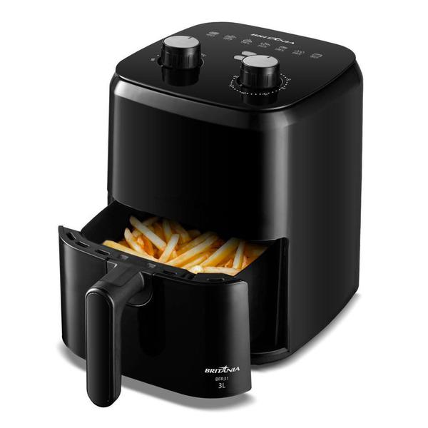 Imagem de Fritadeira Elétrica Air Fryer Britânia BFR31 3L Preta - 220V