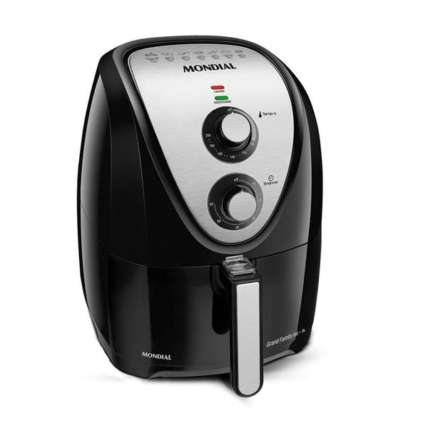 Imagem de Fritadeira Elétrica Air Fryer Mondial 5L 220V Preto Afn50Bi