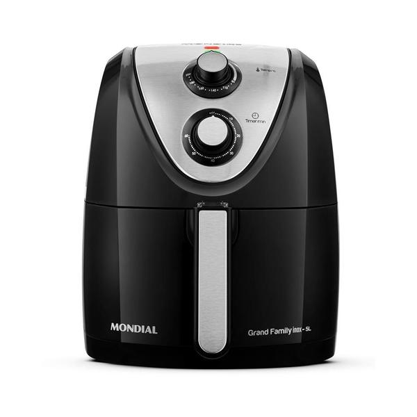 Imagem de Fritadeira Elétrica Air Fryer Mondial 5L 220V Preto Afn50Bi