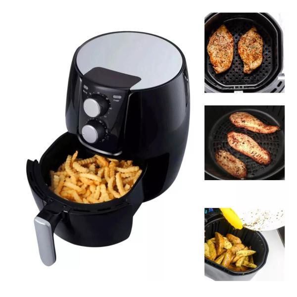 Imagem de Fritadeira Elétrica Airfryer Bak 3.6l 1400w 220v Star Duplo