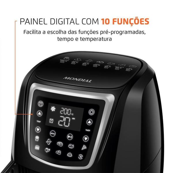 Imagem de Fritadeira Elétrica Digital Mondial 4L Afn-40-Di 220V