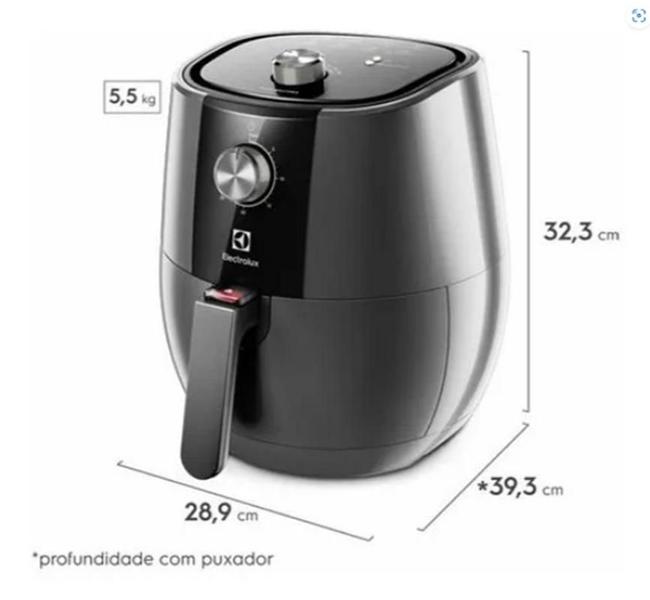 Imagem de Fritadeira Elétrica Electrolux Grand Airfryer 4l Eaf30 VOLTAGEM:127V