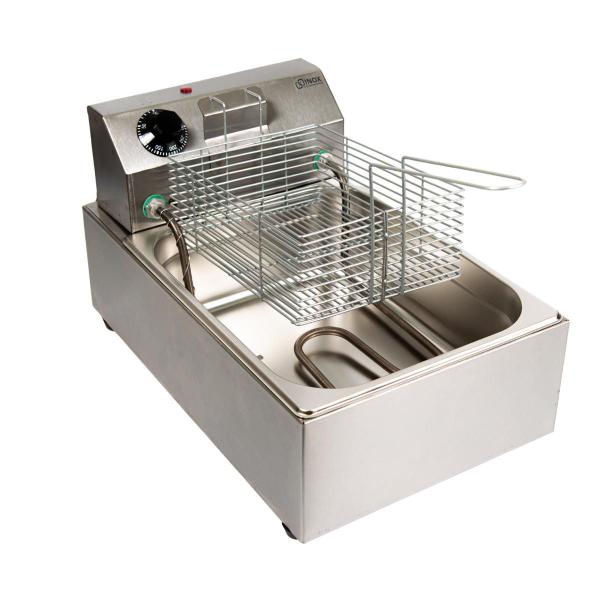 Imagem de Fritadeira Elétrica Industrial 5 L Aço Inoxidável Gg Inox