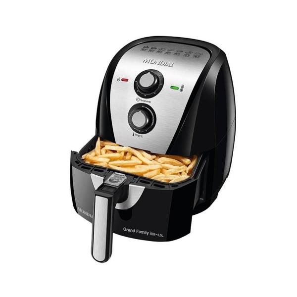 Imagem de Fritadeira Eletrica Mondial AF-55I Grand Family 220V - Preto 5.5L