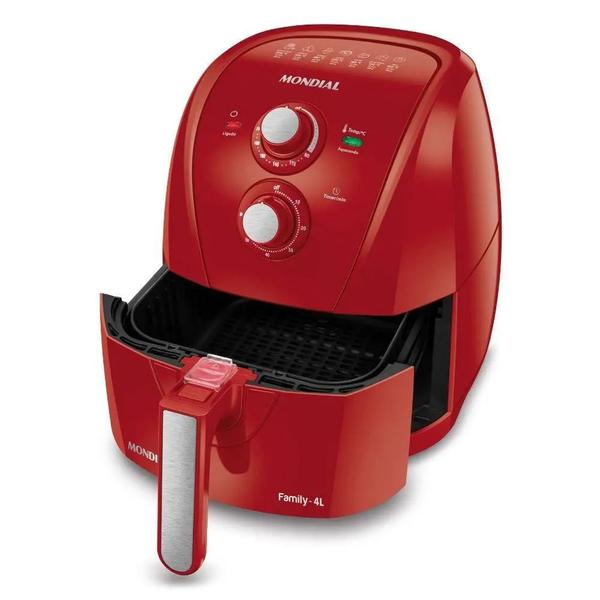 Imagem de Fritadeira Elétrica Mondial AFN-40-FR Sem Óleo Air Fryer 4L 220V