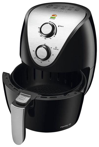 Imagem de Fritadeira Eletrica Mondial Family IV AF-30-i 3,5 Litros 220V Preto/Inox