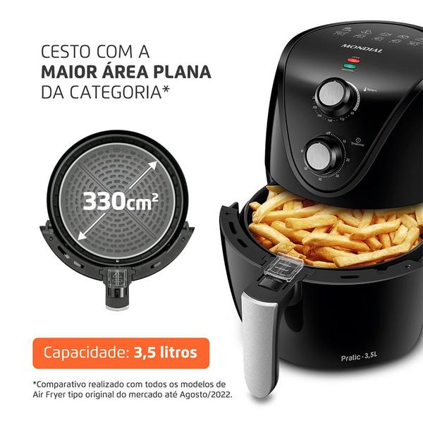 Imagem de Fritadeira Elétrica Mondial New Pratic 3,5L AF-31