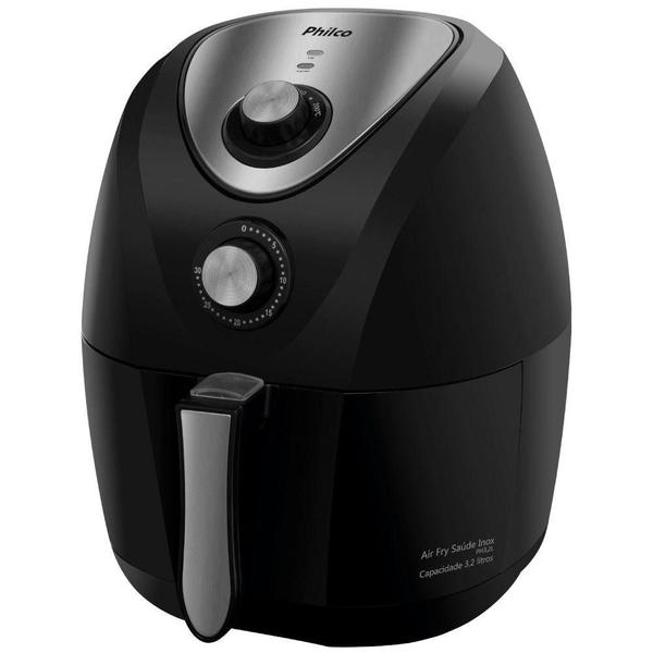 Fritadeira Elétrica Philco Air Fryer Saúde 1400W 3,2L sem Óleo Fritadeira Elétrica Philco Air Fryer Saúde 1400W 3,2L sem Óleo