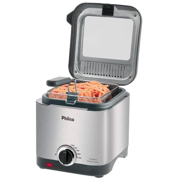 Imagem de Fritadeira Elétrica Philco Deep Fryer 1,8L Inox