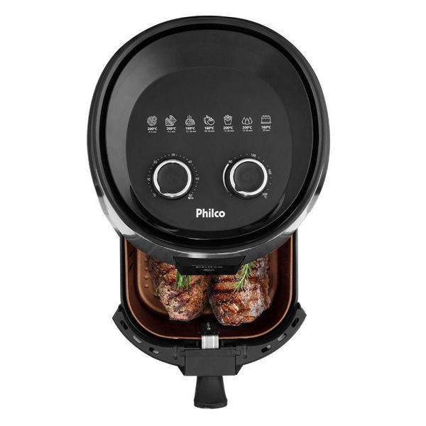 Imagem de Fritadeira Elétrica Philco Sem Óleo Gourmet Black 4,4L 127V PFR15PG 53801070