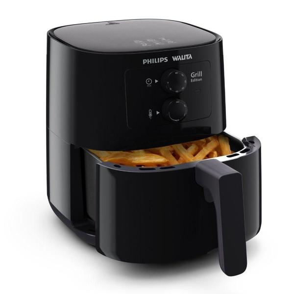 Imagem de Fritadeira Elétrica Philips Walita Grill Edition Preta 1400W 4,1L 220V HD9202/90