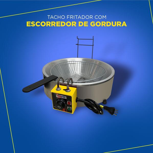 Imagem de Fritadeira Elétrica Profissional Tacho 7L 220v Zp07E