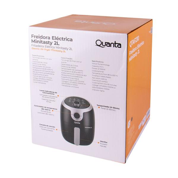 Imagem de Fritadeira Eletrica Quanta QTAF230 Minitasty - 1000W - 2L - 220V - Branco