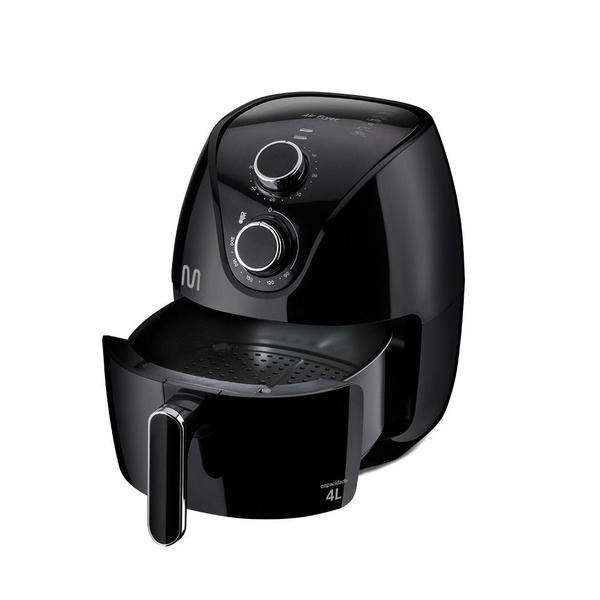 Imagem de Fritadeira Elétrica sem Óleo Air Fryer 4 Litros 1500W 220V Preta Multi - GO202