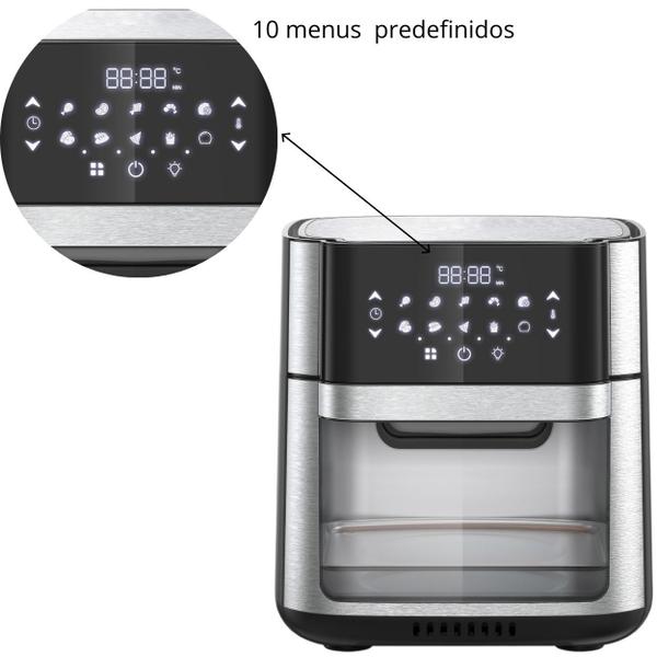 Imagem de Fritadeira Elétrica sem Óleo/Air Fryer Amvox- ARF 1412 Oven 12L 127V