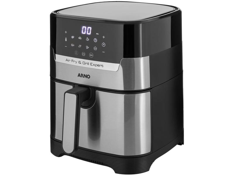 Imagem de Fritadeira Elétrica sem Óleo/Air Fryer Arno Airfry & Grill Expert com Timer Inox 4,2L