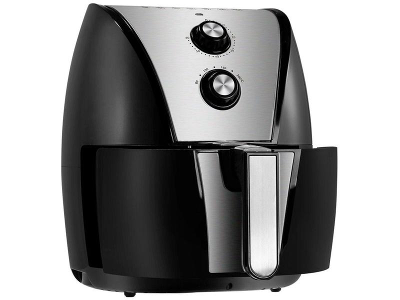 Imagem de Fritadeira Elétrica sem Óleo/Air Fryer Britânia - BFR40PI Preta 4,35L com Timer