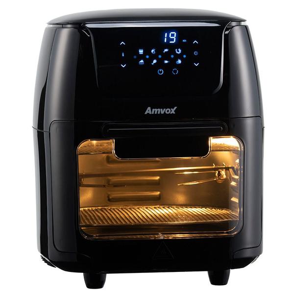 Imagem de Fritadeira elétrica sem óleo Air Fryer digital 12L 1.700W - ARF 1222 Oven - Amvox