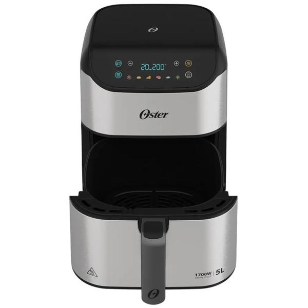 Imagem de Fritadeira elétrica sem óleo air fryer digital 5L 1700W  Painel Touch - OFRT930 - Oster