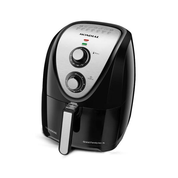 Imagem de Fritadeira Elétrica Sem Óleo Air Fryer Mondial 5L Grand Family AFN-50 Timer 1900W 127V