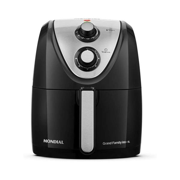 Imagem de Fritadeira Elétrica Sem Óleo Air Fryer Mondial 5L Grand Family AFN-50 Timer 1900W 220V