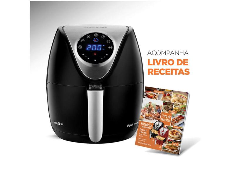 Imagem de Fritadeira Elétrica sem Óleo/Air Fryer Mondial - AF-30-DI Preto 3,5L com Timer