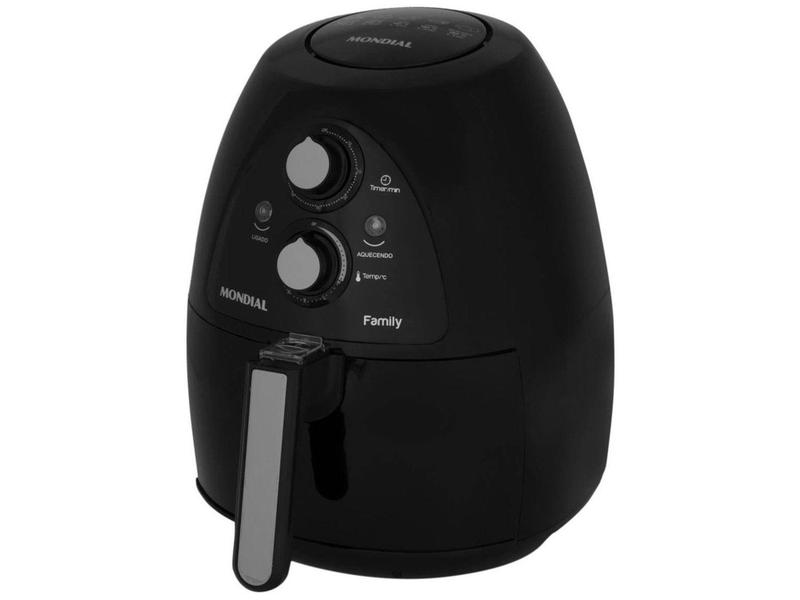 Imagem de Fritadeira Elétrica Sem Óleo/Air Fryer Mondial - NAF-05 Preta 4L com Timer