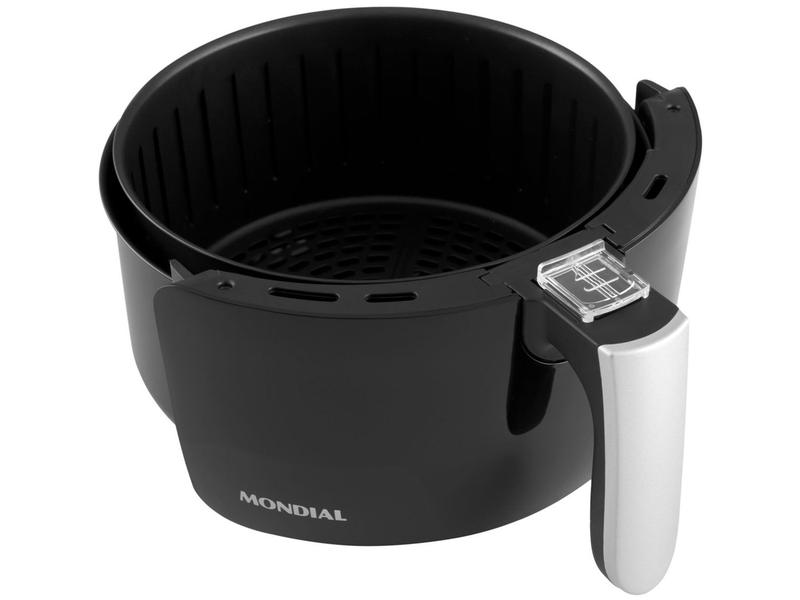 Imagem de Fritadeira Elétrica sem Óleo/Air Fryer Mondial Pratic AF-31 Preta 3,5L com Timer