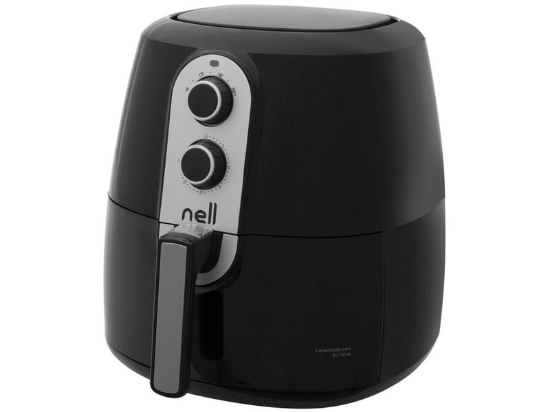 Imagem de Fritadeira Elétrica sem Óleo/Air Fryer Nell  - Grand Família Preto 5L