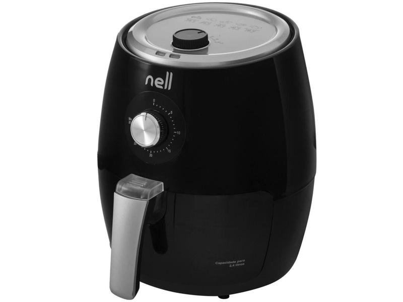 Imagem de Fritadeira Elétrica sem Óleo/Air Fryer Nell Smart - Preta 2,4L com Timer