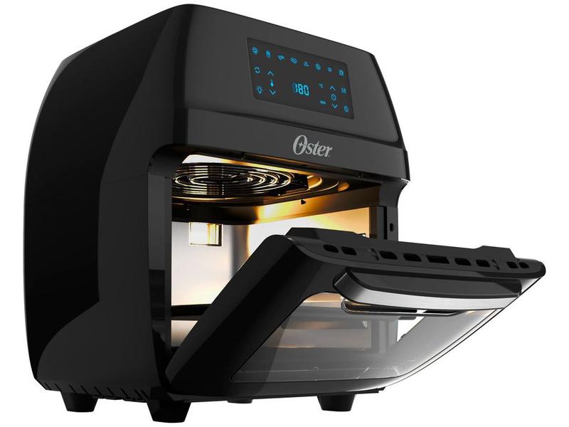 Imagem de Fritadeira Elétrica sem Óleo/Air Fryer Oster Oven Preta com Forno 12L