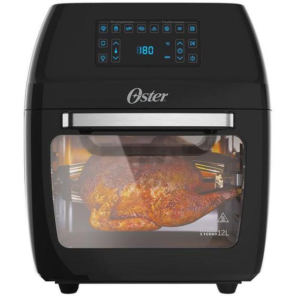 Imagem de Fritadeira Elétrica sem Óleo/Air Fryer Oster Oven - Preta com Forno