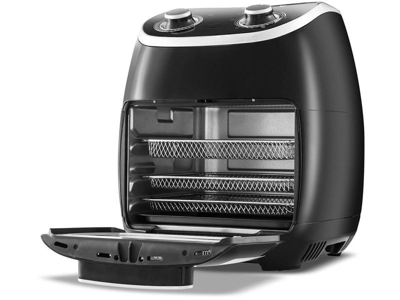 Imagem de Fritadeira Elétrica sem Óleo/Air Fryer Philco - 2 em 1 Air Fry e Forno Oven PFR2000P Preto 11L