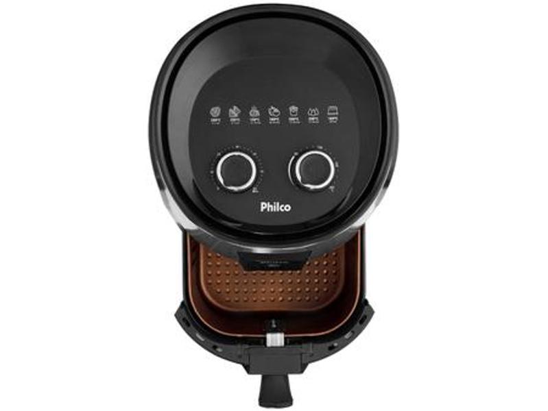 Imagem de Fritadeira Elétrica sem óleo/Air Fryer Philco - PFR15PG Preto 4,3L com Timer