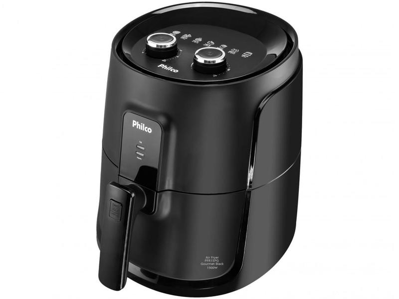 Imagem de Fritadeira Elétrica sem óleo/Air Fryer Philco  - PFR15PG Preto 4,3L com Timer