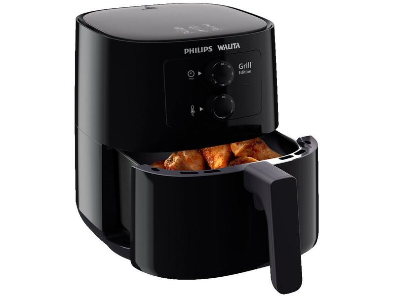 Imagem de Fritadeira Elétrica sem Óleo/Air Fryer Philips Walita Spectre Preta 4,1L