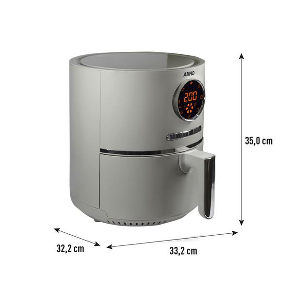 Imagem de Fritadeira Elétrica sem Óleo Arno Airfry Ultra 4,2L com Cesto Removível 1.620W Branco