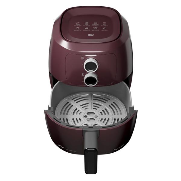 Imagem de Fritadeira Elétrica sem Óleo Vermelha Wap Air Fryer Potência de 1500w Antiaderente 220v