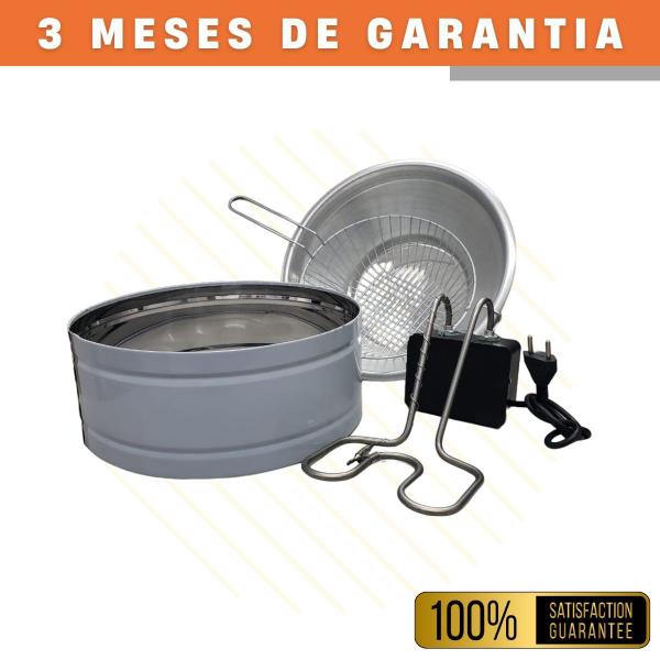 Imagem de Fritadeira Elétrica Tacho 5 Litros Inox