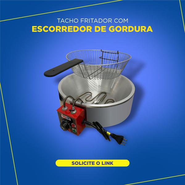 Fritadeira Eletrica Tacho Pasteis 7 Litros Zepper ZP07E2 Imagem de Fritadeira Eletrica Tacho Pasteis 7 Litros Zepper ZP07E2