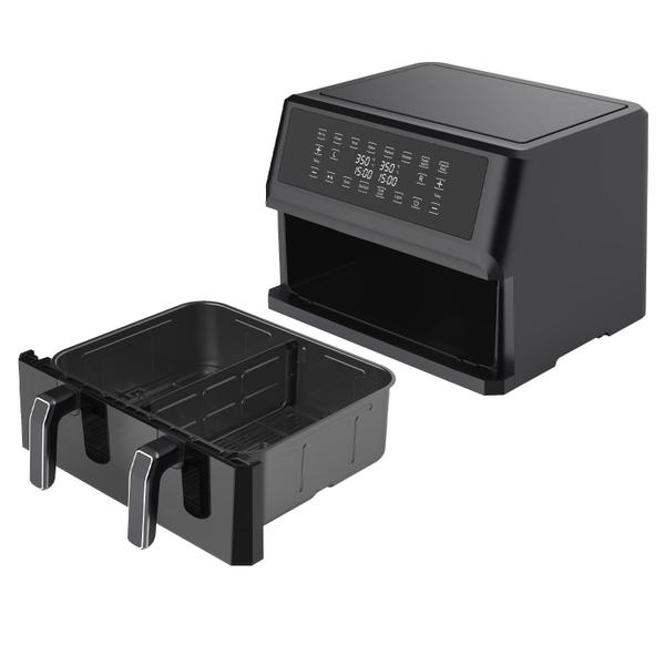 Imagem de Fritadeira Eletrica Tigrecook Dual AFT11002-Ul - 1700W - 11L - 110V - Preto