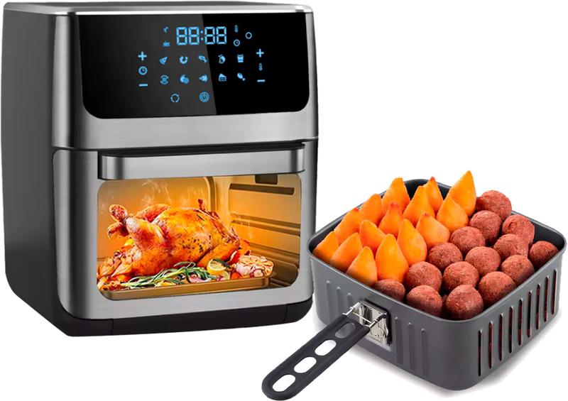 Imagem de Fritadeira Elétrica Veronna Forno Oven 12l Preto Inox 127v