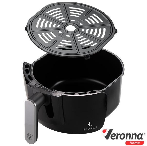 Imagem de Fritadeira Elétrica Veronna Vaf1400 4l Cor Preto Sem óleo 220V