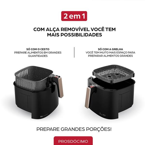 Imagem de Fritadeira Elétrica Wap Air Fryer Mega Family 7,1L 127V