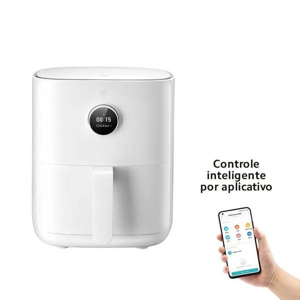 Imagem de Fritadeira Eletrica Xiaomi Mi Smart Air Fryer Google Assistente Alexa 1.400 Watts 220V Branca