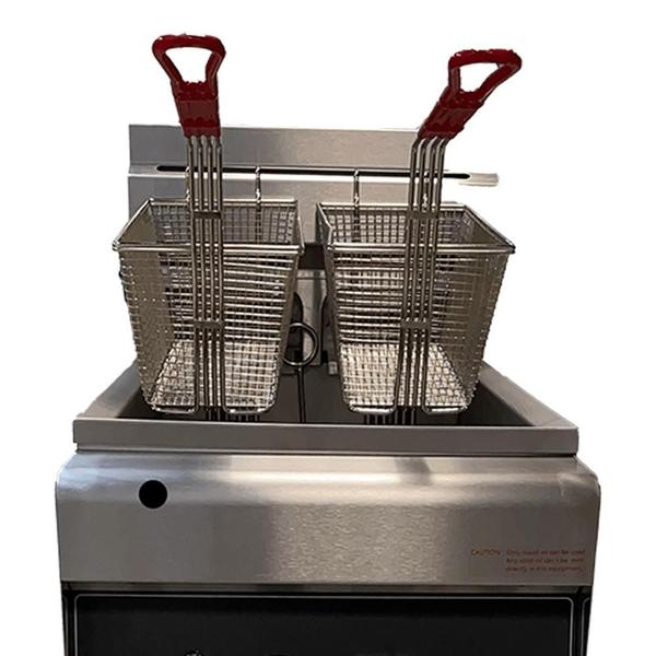 Imagem de Fritadeira Industrial Elétrica EF-28 Ecomax Hobart  - Total Inox Tanque 28L