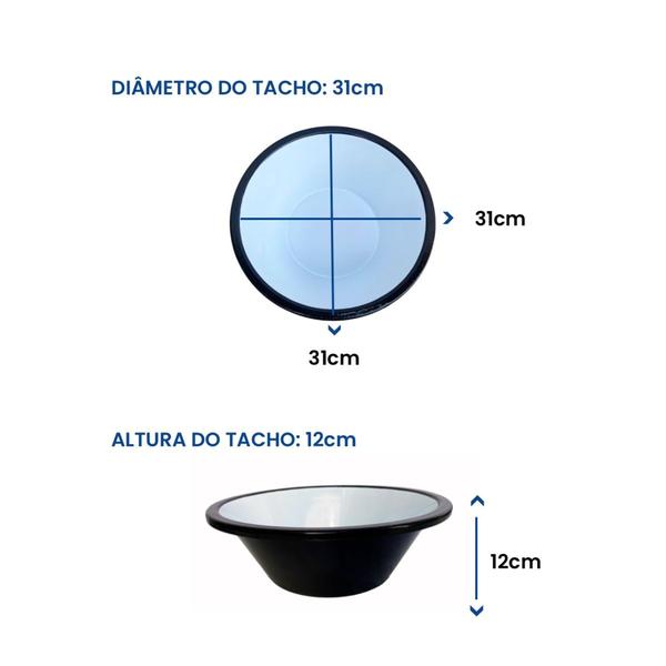 Imagem de Fritadeira Industrial Elétrica Tacho Esmaltado Profissional 3,5L - Desmontável CI