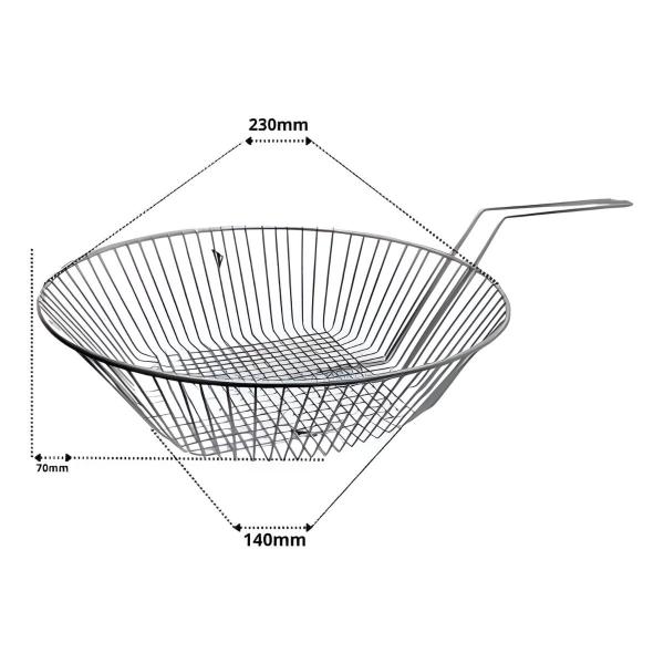 Imagem de Fritadeira Industrial Elétrica Tacho Profissional 5L Óleo Limpa fácil