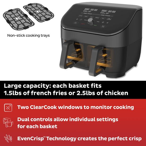 Imagem de Fritadeira Instant Pot Vortex Plus XL 8QT ClearCook Black