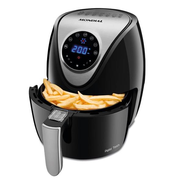 Imagem de Fritadeira Mondial Air Fryer Family IV Digital 127V Preta